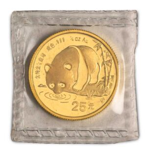1987-S 1/4 oz Chinese Gold Panda Coi