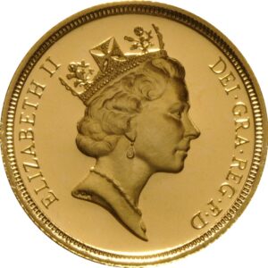 1988 Proof Gold Sovereign 3 Coin Set Boxed