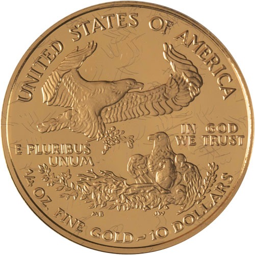 1992 4-Coin Proof American Gold Eagle Set (Box + CoA) - Image 3