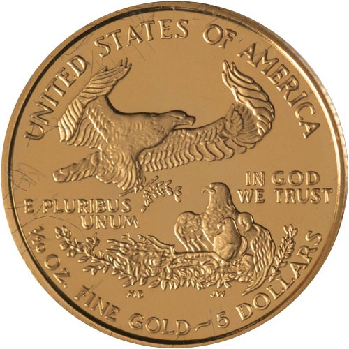 1992 4-Coin Proof American Gold Eagle Set (Box + CoA) - Image 2