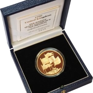 1996 Proof £5 Gold Crown Coin 70th