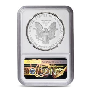 1997-P 1 oz Proof American Silver Eagle Coin NGC PF70 UCAM
