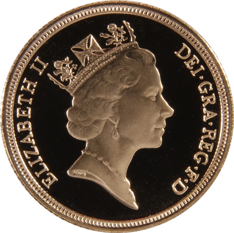 1997 Proof Gold Sovereign 4 Coin Set Boxed - Image 2