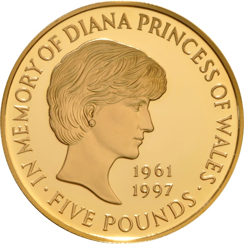 1999 Proof Gold Crown £5 Coin Diana Princess of Wales Memorial NGC PF68 - Image 3