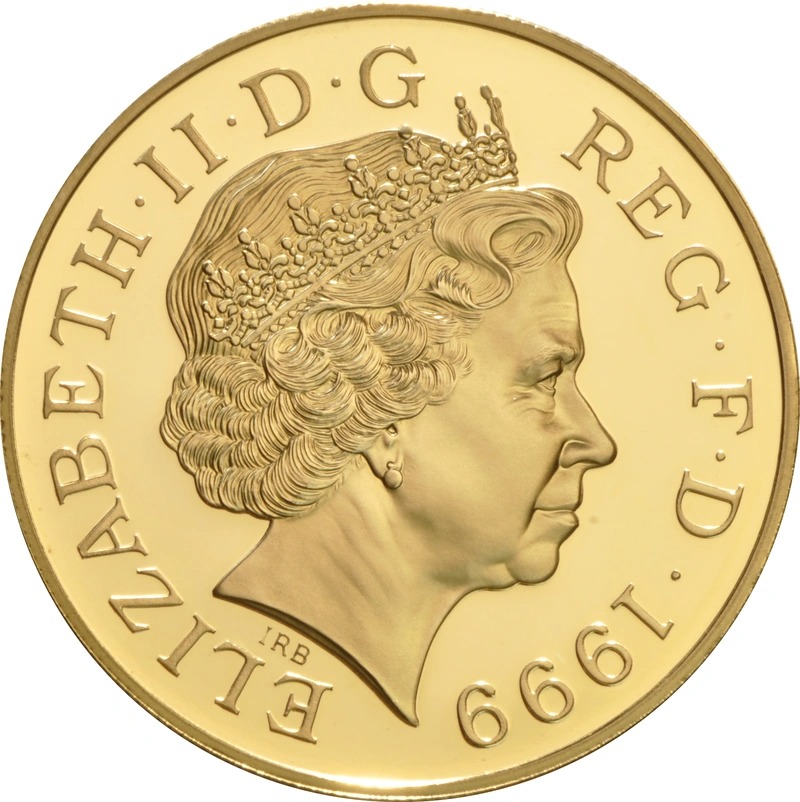 1999 Proof Gold Crown £5 Coin Diana Princess of Wales Memorial NGC PF69 - Image 2
