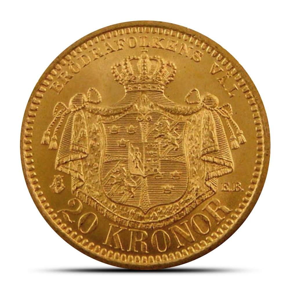 Buy 20 Kronor Sweden Gold Coin (XF+) - Image 2