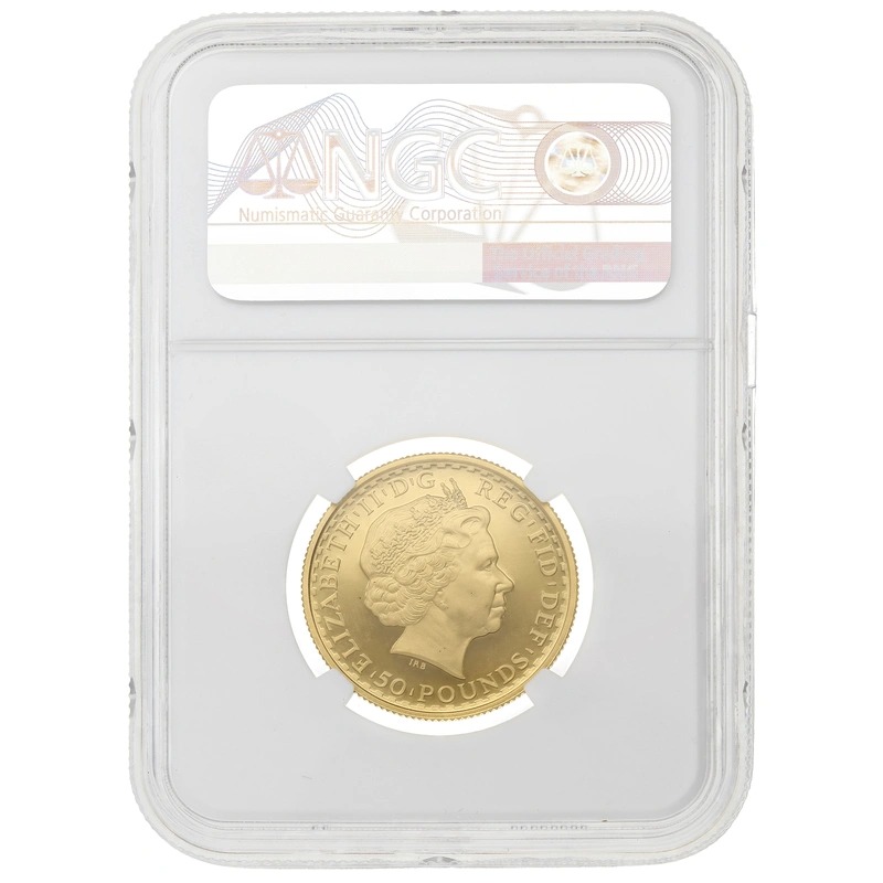 2005 Proof 1/2 oz Gold Britannia Coin NGC PF69 - Image 2