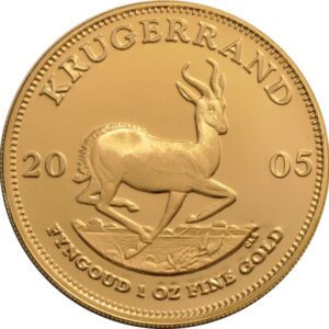 2005 Proof Krugerrand Gold Coin 4 Coin Set Boxed