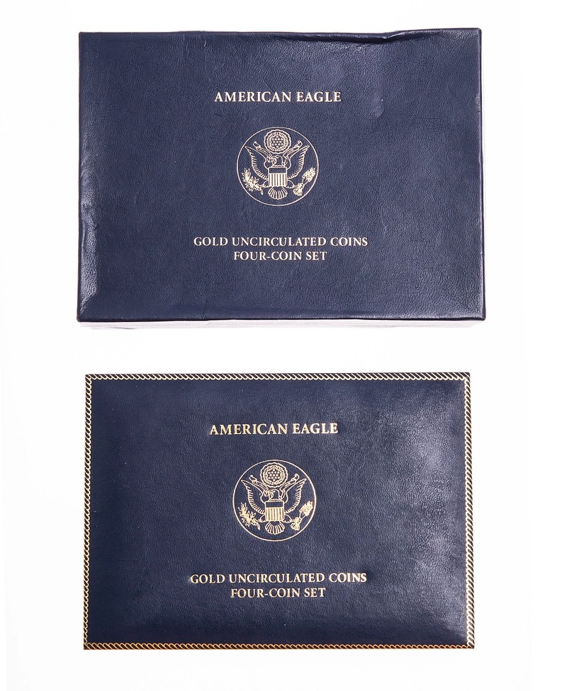 2007 Gold Eagle Uncirculated 4 Coin Set Boxed - Image 2