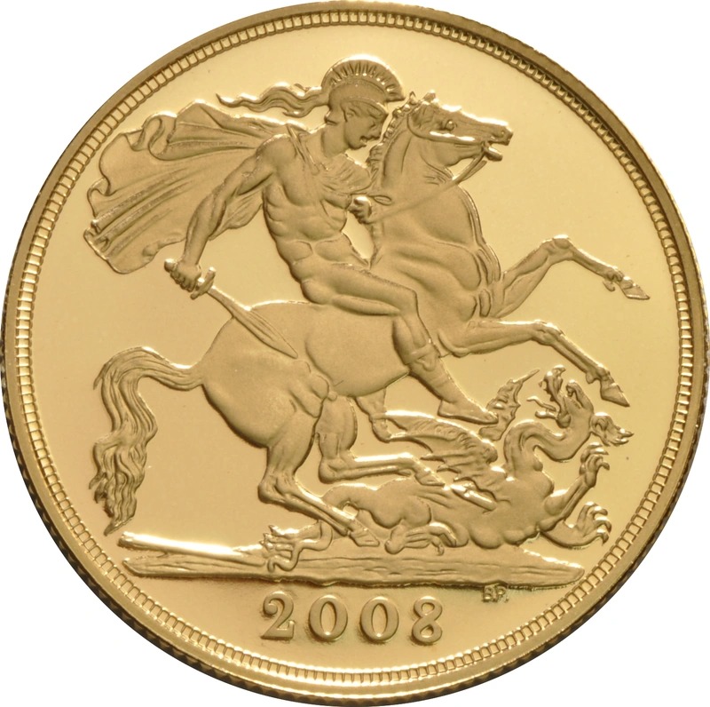 2008 Proof Gold Sovereign 3 Coin Set Boxed - Image 2