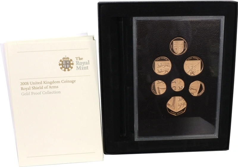 2008 UK Coinage Royal Shield of Arms