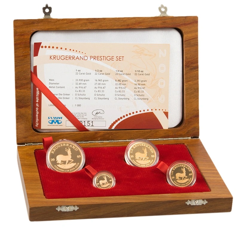 2009 Proof Krugerrand Gold Coin Pres