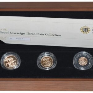 2011 Proof Gold Sovereign 3 Coin Set