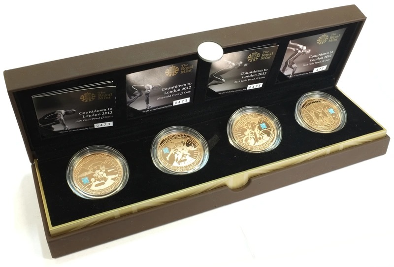 Countdown to London Gold Proof £5