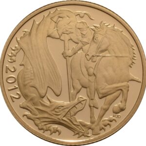 2012 Proof Gold Sovereign 4 Coin Set Smaller Boxed