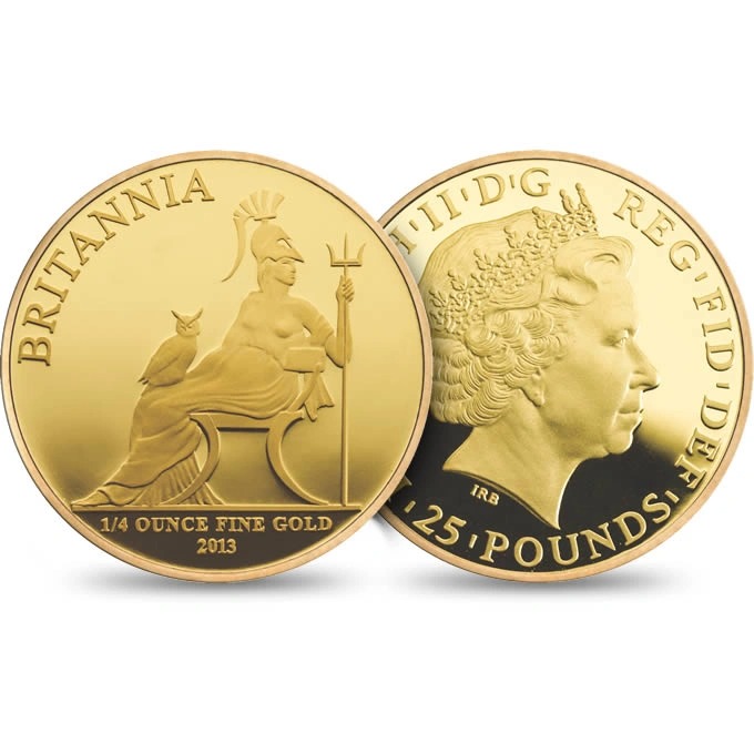 2013 Proof Gold Britannia 3 Coin Set Boxed - Image 2