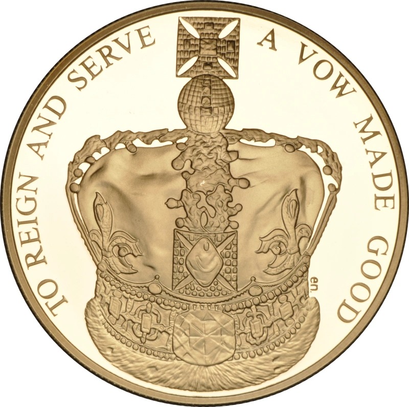 2013 Proof Gold Crown £5 Coin 60th Anniversary of the Queen's Coronation Boxed - Image 3