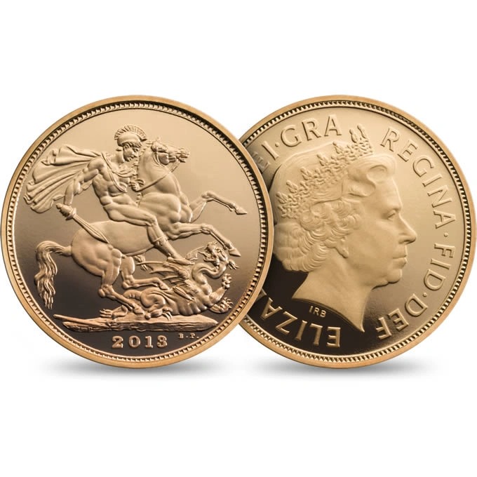 2013 Proof Gold Sovereign 3 Coin Set Boxed - Image 2