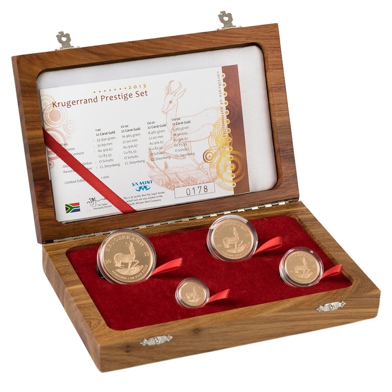 2013 Proof Krugerrand Gold Coin Pres