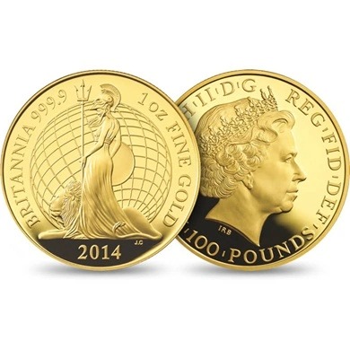 2014 Proof Gold Britannia 6 Coin Set Boxed - Image 2