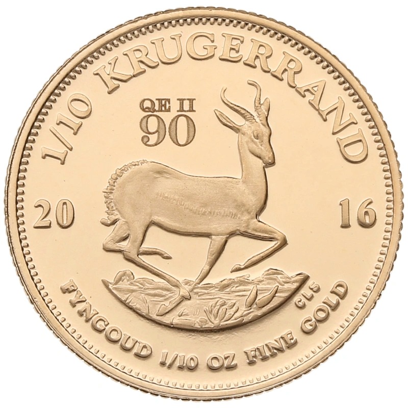 2016 Proof 1/10 oz Krugerrand Gold Coin Boxed - Image 3