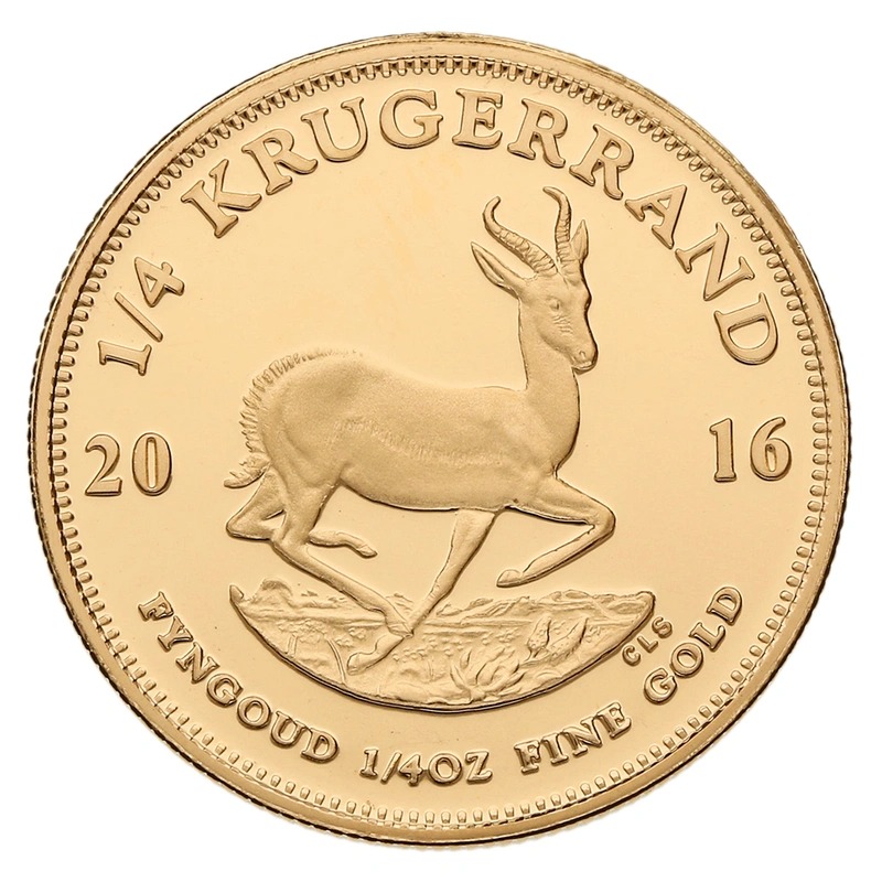 2016 Proof 1/4 oz Krugerrand Gold Coin Boxed - Image 3