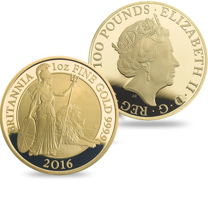 2016 Proof Gold Britannia 6 Coin Set Boxed - Image 2