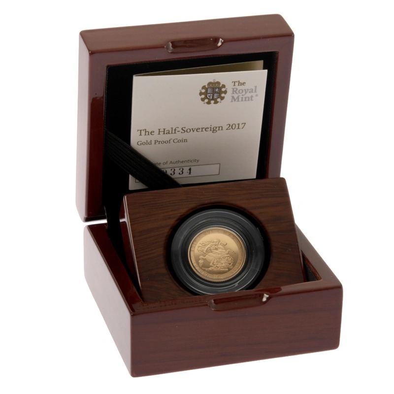 Buy 2017 Proof Gold Half Sovereign