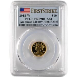 2018-W 1/10 oz Proof American Libert