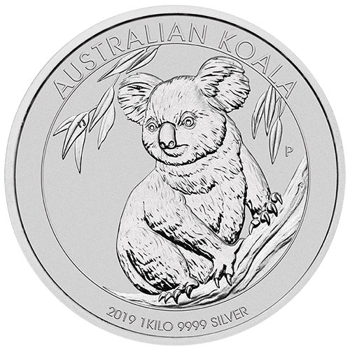 2019 1 Kilo Australian Silver Koala