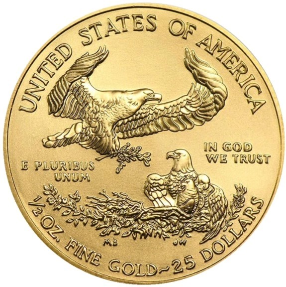 2021 1/2 oz American Eagle Gold Coin - Image 2