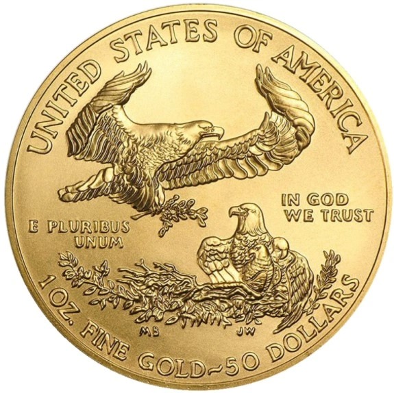 2021 1 oz American Eagle Gold Coin - Image 2