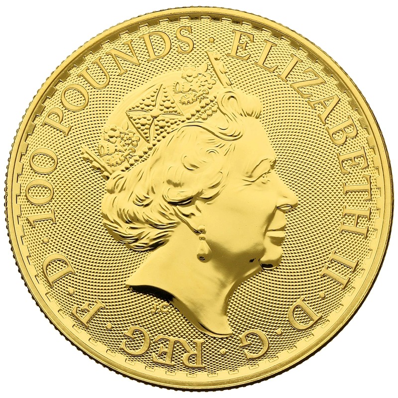 2021 Gold Britannia 1 oz Coin PCGS MS69 - Image 3