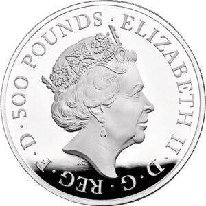 2022 1 Kilo Proof British Silver Tudor Beasts Seymour Panther Coin (Box + CoA)