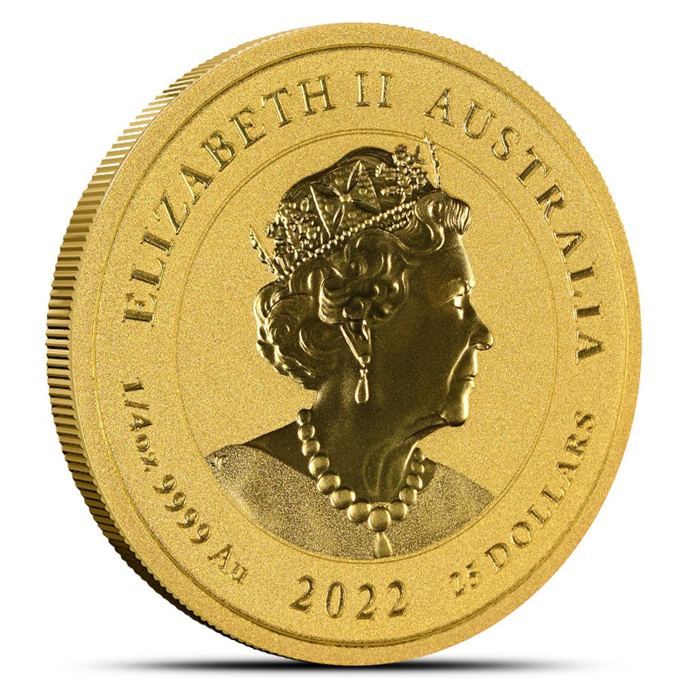 2022 1/4 oz Australian Gold Florin Coin - Image 2