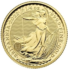 2022 1/4 oz Gold Britannia Coin NGC MS70 - Image 2