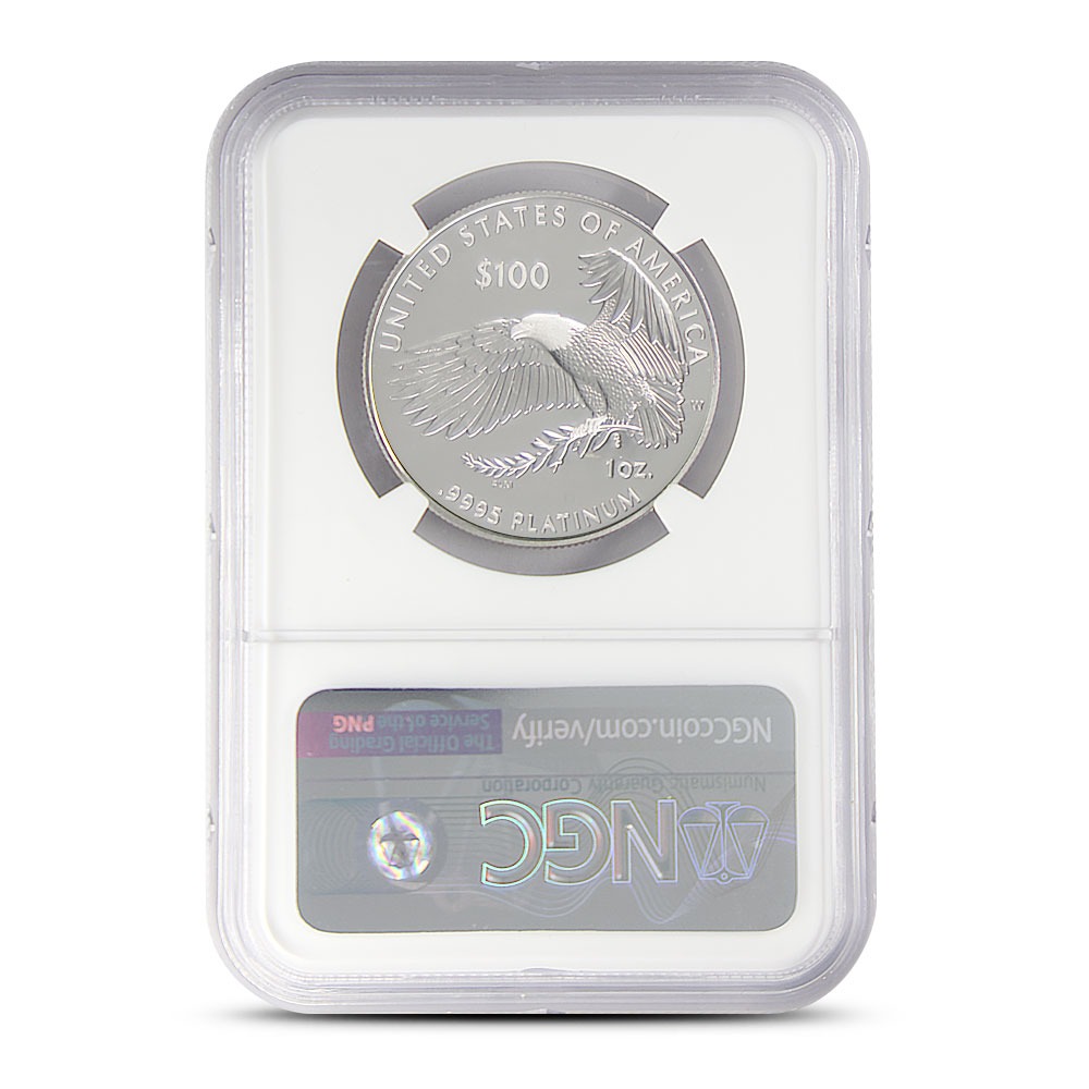 2022-W 1 oz Proof American Platinum Eagle Coin NGC PF70 UCAM Advanced Releases - Image 2