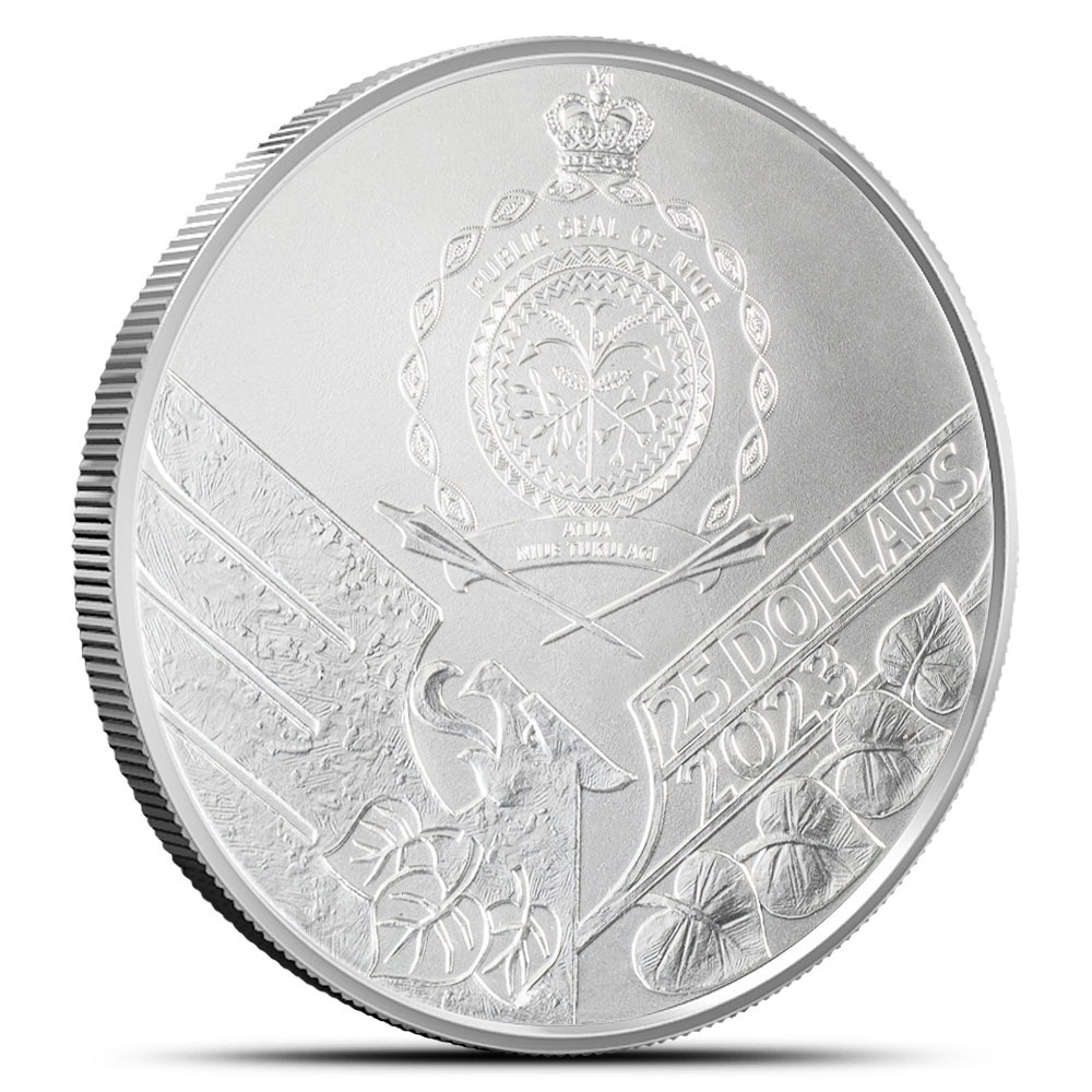 2023 10 oz Niue Czech Lion Silver Coin (BU) - Image 2