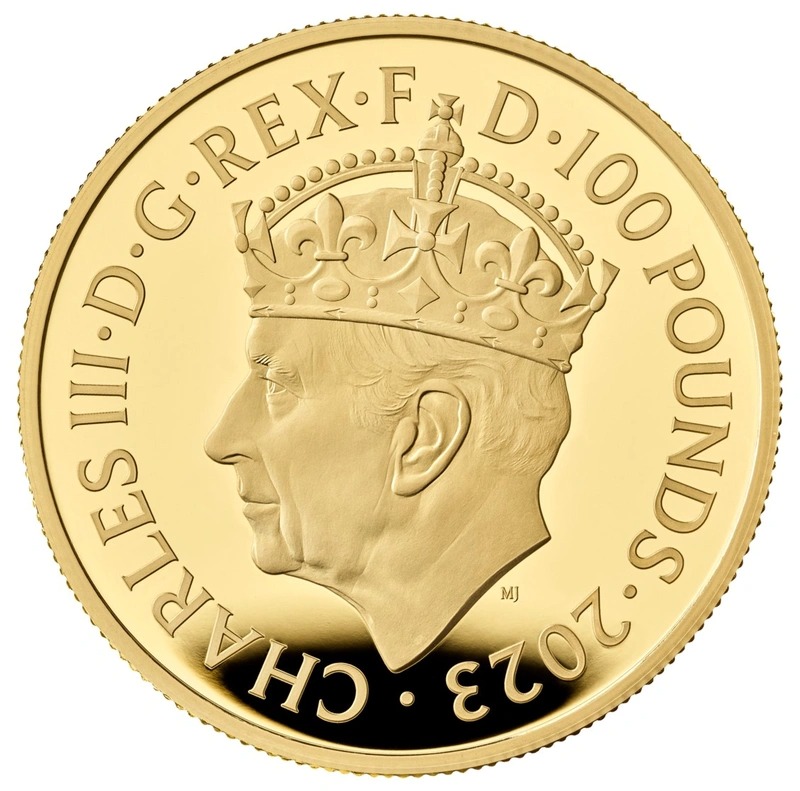 2023 1 oz Gold Coronation of King Charles III Proof Coin Boxed - Image 2