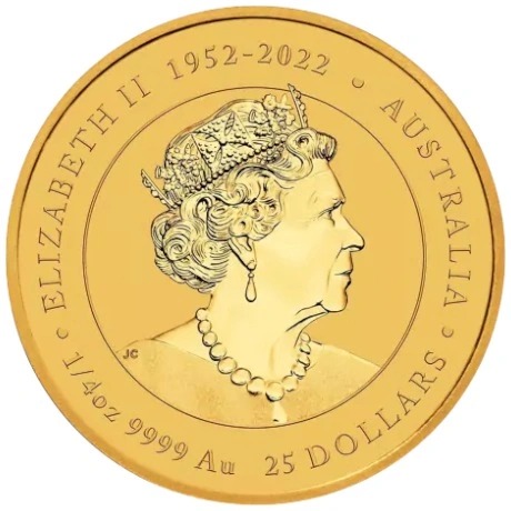 2024 1/4 oz Year of the Dragon Gold Coin Perth Mint Australian Lunar Series - Image 2
