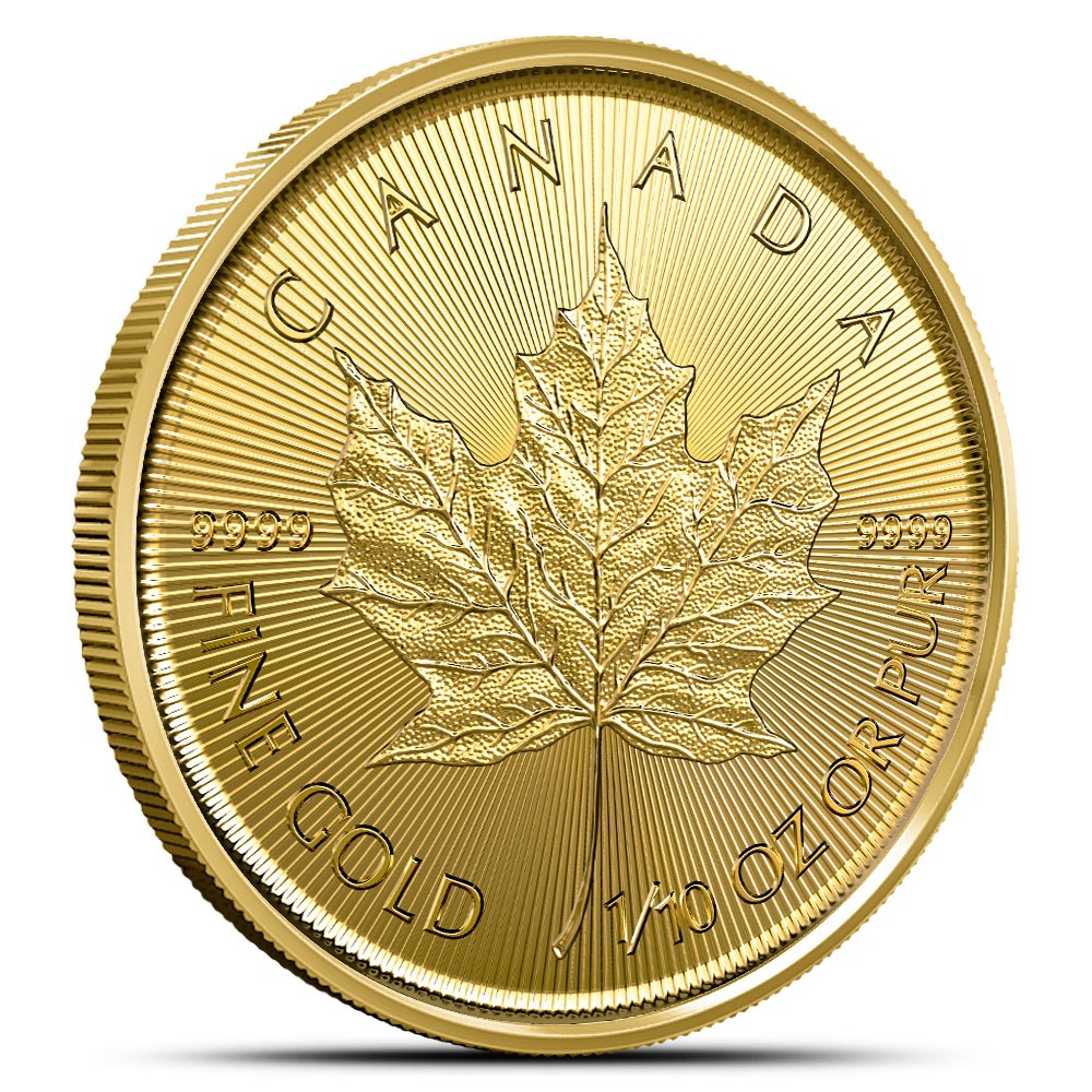 2025 1/10 oz Canadian Gold Maple Leaf Sheet (40 Coins, BU) - Image 2