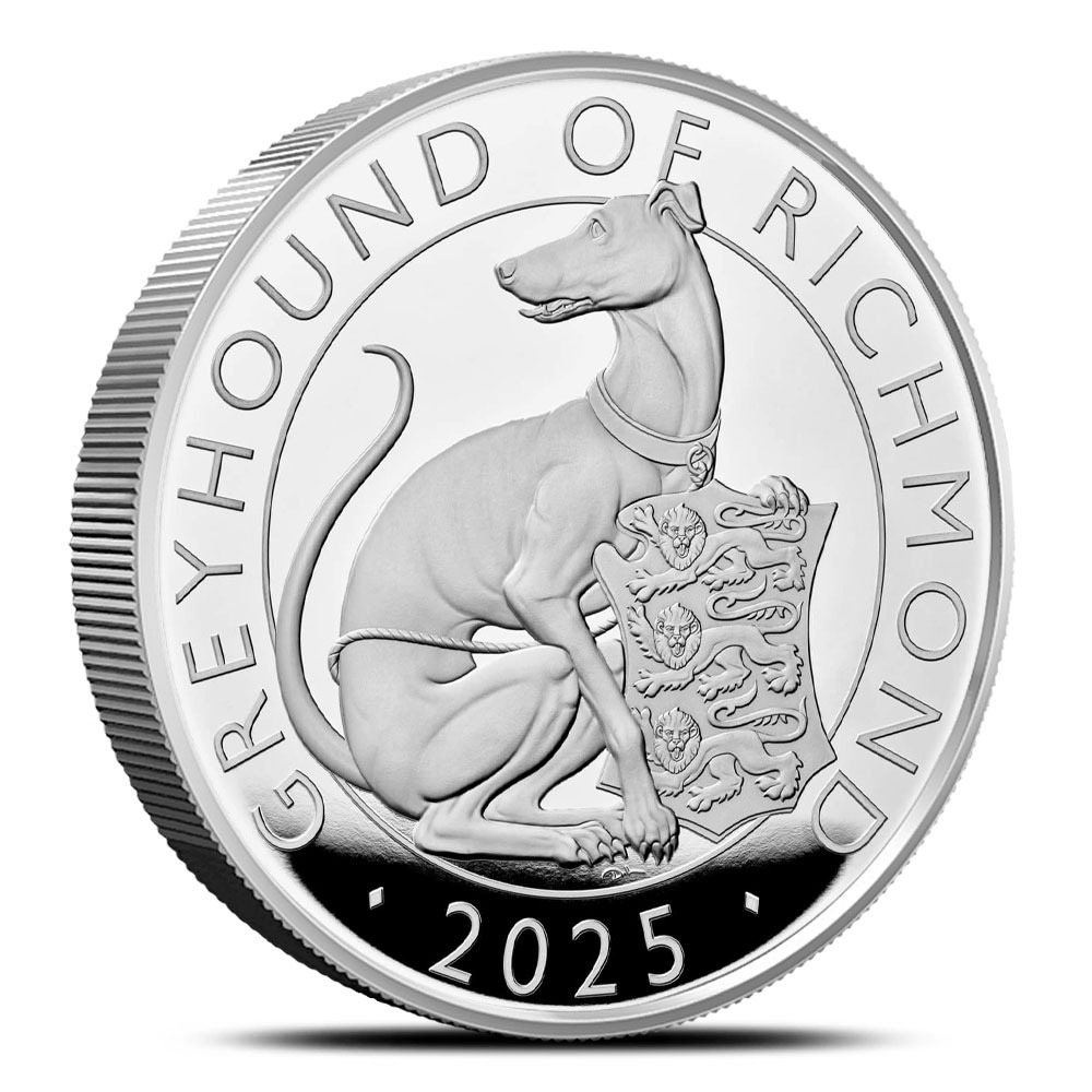 5 oz Proof British Silver Tudor Bea