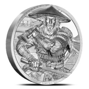 5 oz Proof Cook Islands Silver Samur