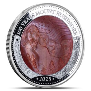 5 oz Proof Solomon Islands 100th Ann