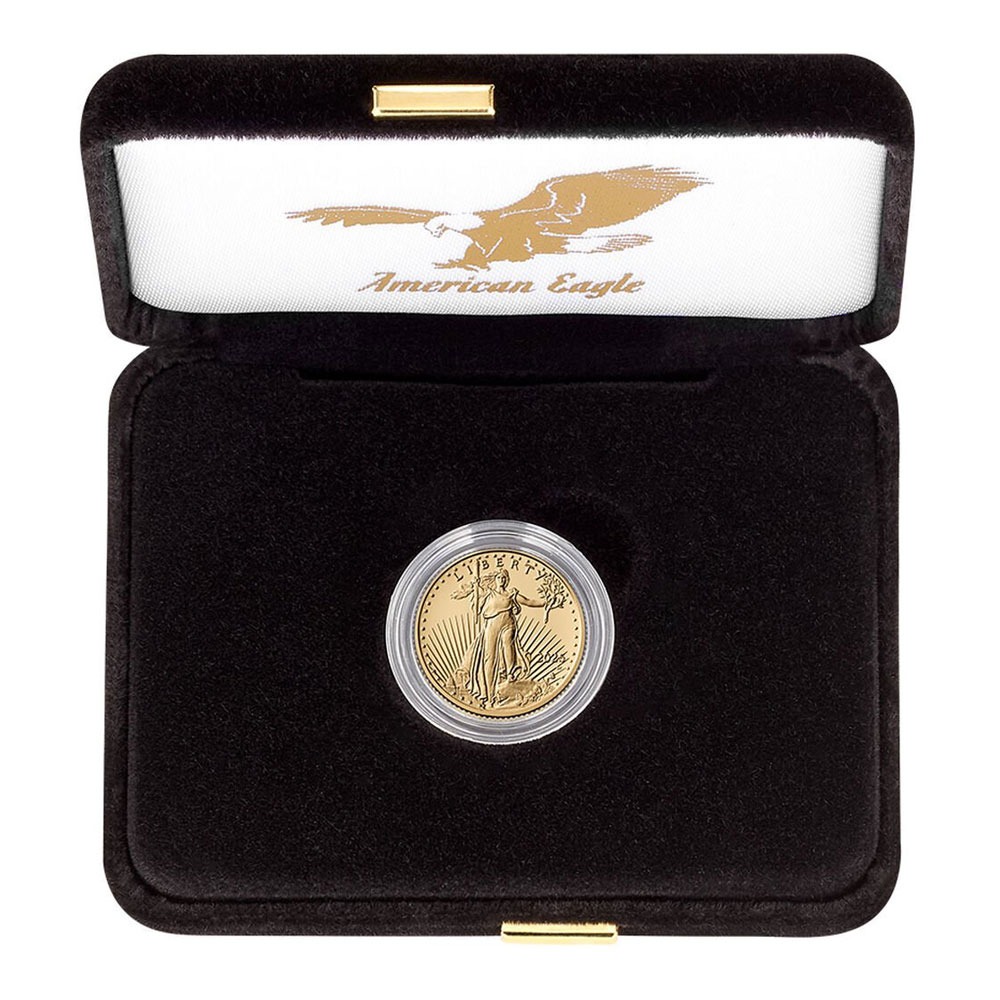 2025-W 1/10 oz Proof American Gold Eagle Coin (Box + CoA) - Image 5