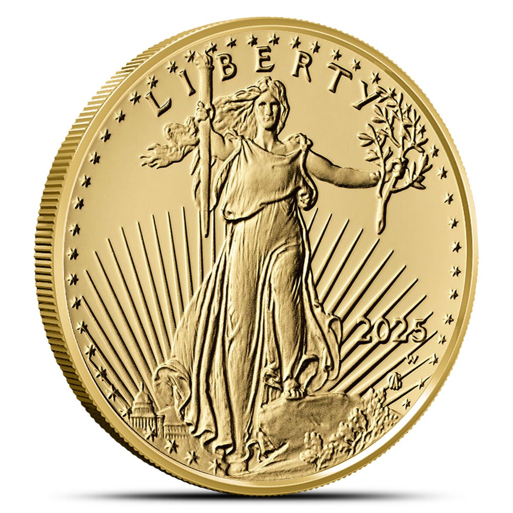 2025-W 1/10 oz Proof American Gold Eagle Coin (Box + CoA) - Image 3