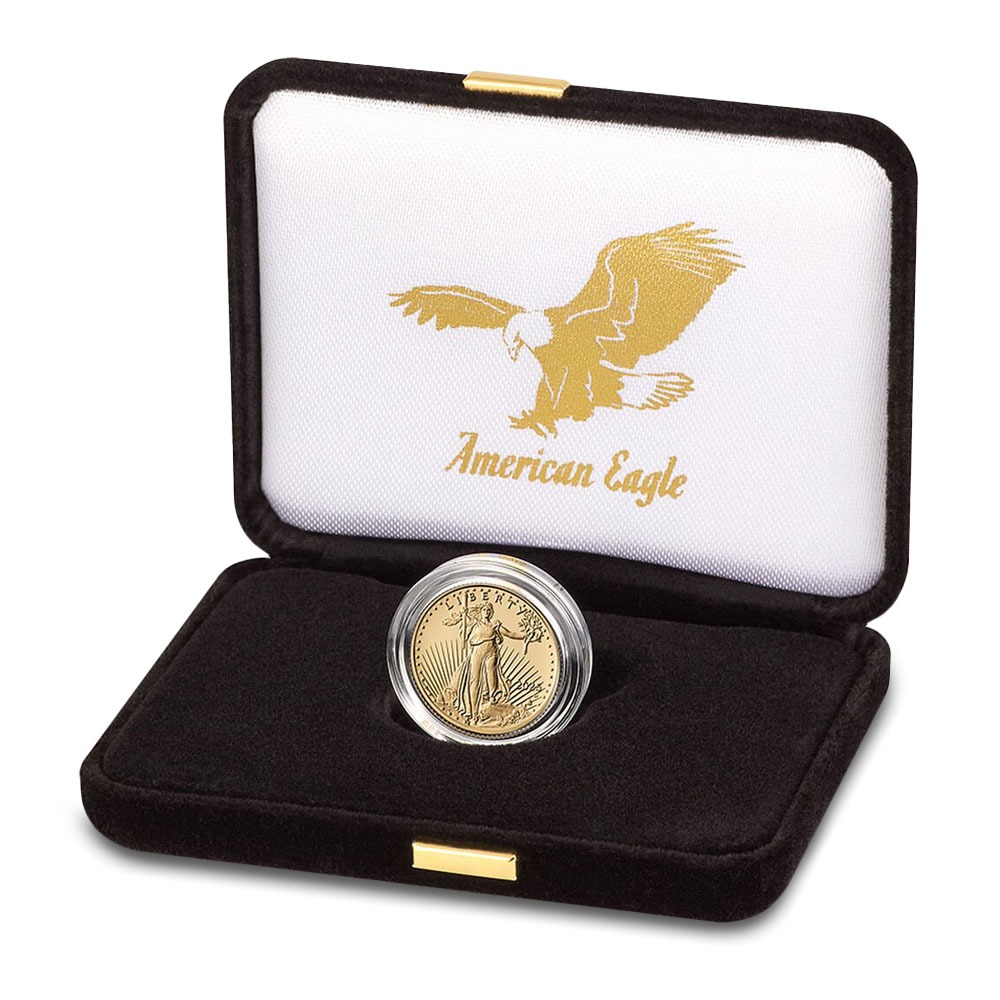 2025-W 1/10 oz Proof American Gold Eagle Coin (Box + CoA) - Image 2