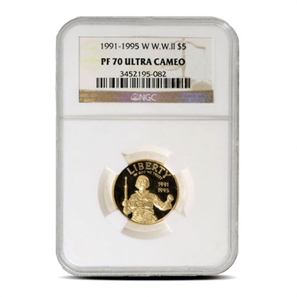 $5 US Mint Commemorative Gold Coin PR/PF70 (Random Year, Varied Label, PCGS or NGC) - Image 2