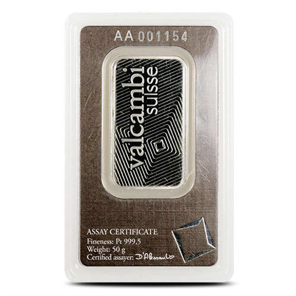 Buy 50 Gram Platinum Bars Online (Varied Condition, Any Mint) - Image 3
