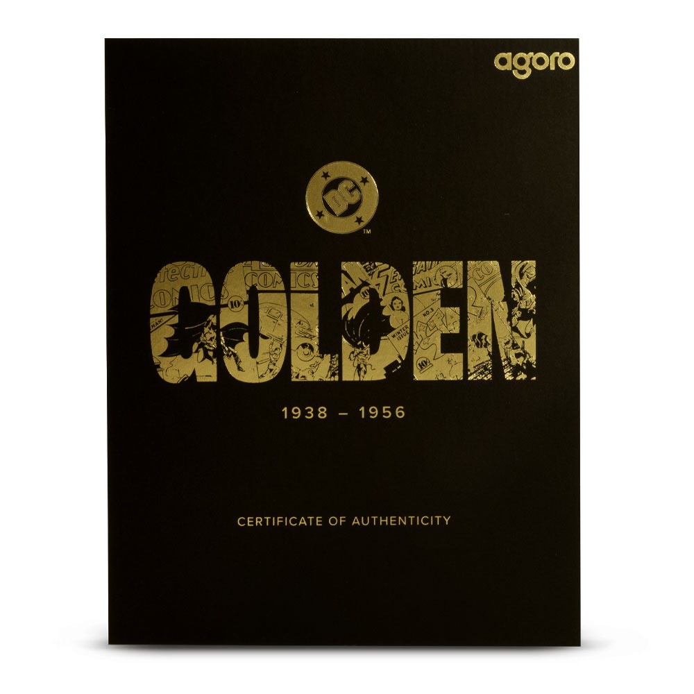 2025 5 oz Niue Silver 90 Years of DC Golden Era Action Comics #27 Coin (Box + CoA, Gilded) - Image 7